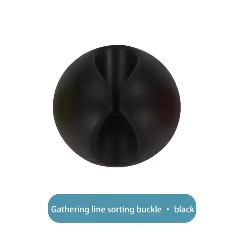 Cable Winder Organizer USB Charging Cable Clips Desk Tidy Organiser Wire Cord Holder Protectors In Home Office Car