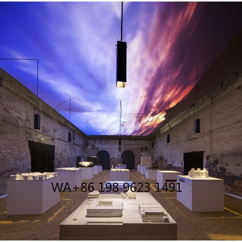 Ceiling Hanging Lightweight LED SkyScreen Large Full Color LED Display Panel for Shopping Mall Commercial Advertising Decoration