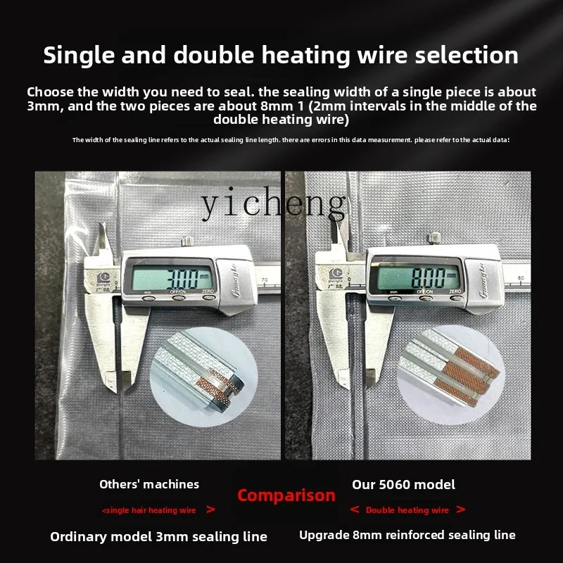 ZZ automatic vacuum sealing machine vacuum food packaging machine commercial small sealing fresh-keeping machine household