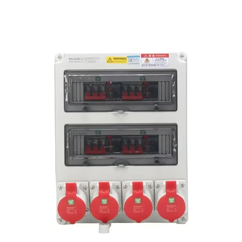 Mobile Power Bank Aviation Socket Distribution Box Wall Mounted Outlet Box Industrial Installation Panel Distribution Box