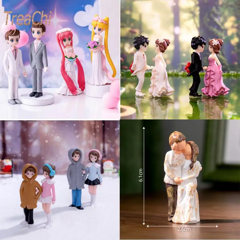 Micro Landscape Diy Mini Snow Flower Proposal Couple Decoration Accessories Table Ornaments