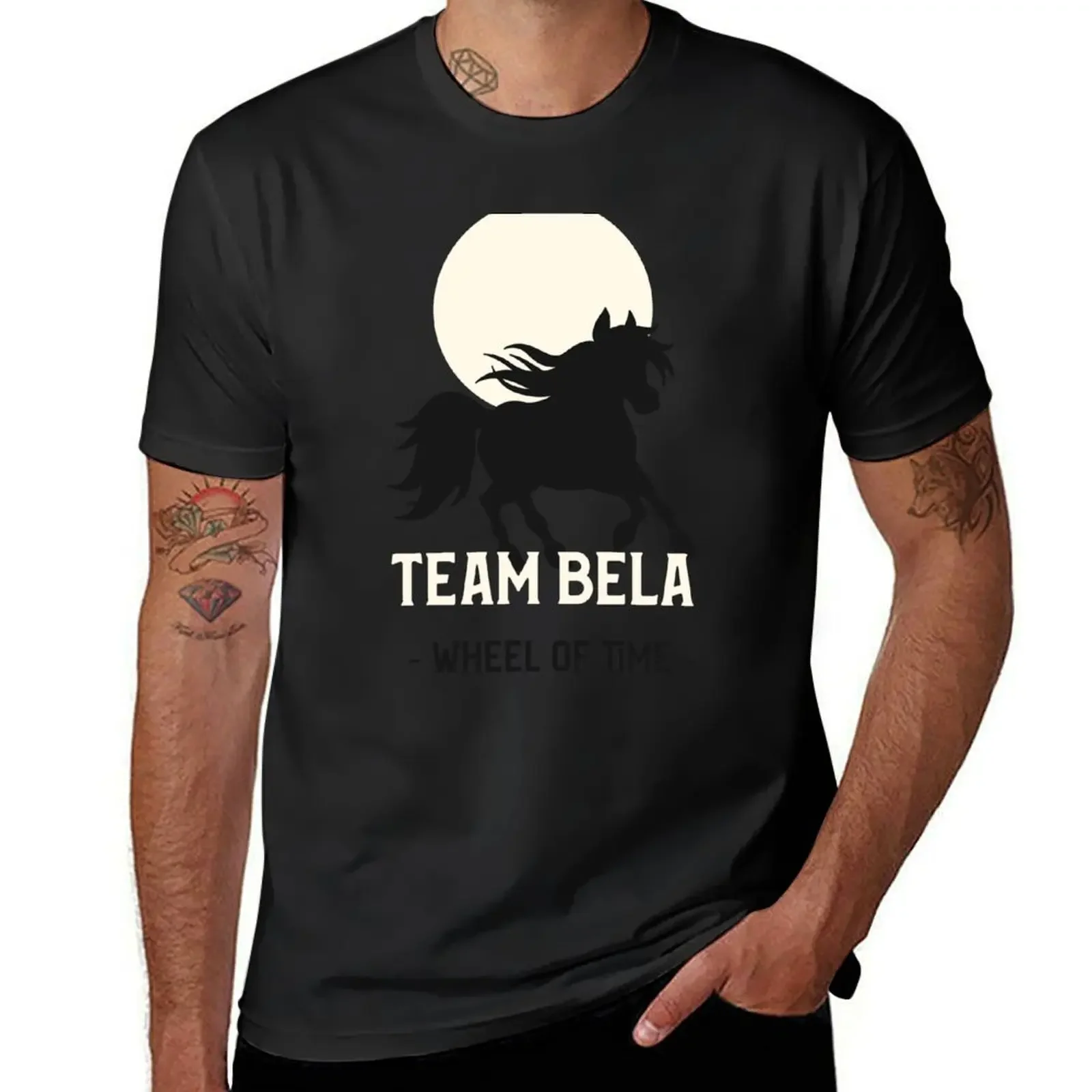 Team Bela - wheel of time T-Shirt street wear animal prinfor boys cheap stuff men clothes