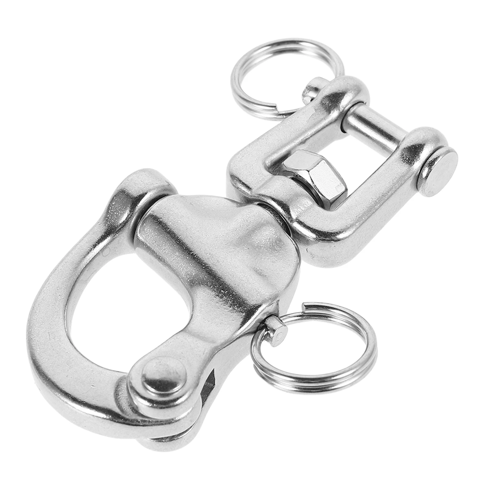 

Marine Swivel Shackle Anchor for Boat Quick Release Snap Ocean Shackles Jaw Stainless Steel