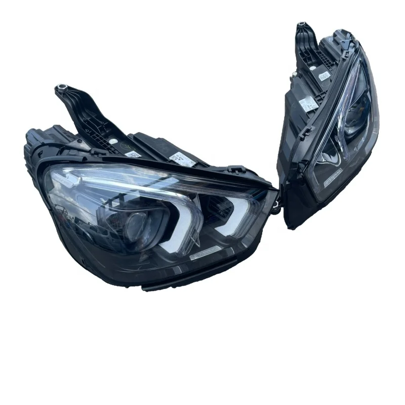 High Quality New GLE Department W167 Front LED Headlights Auxiliary Steering Lamps Automatic Lighting