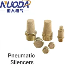 NUODA Pneumatic brass exhaust pagoda silencers BSL M5 1/8