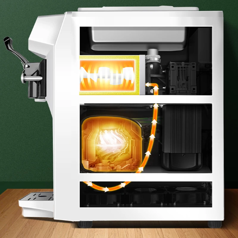 Soft Ice Cream Machine Commercial Small Desktop Milk Tea Shop Coffee 220v/110v By Air