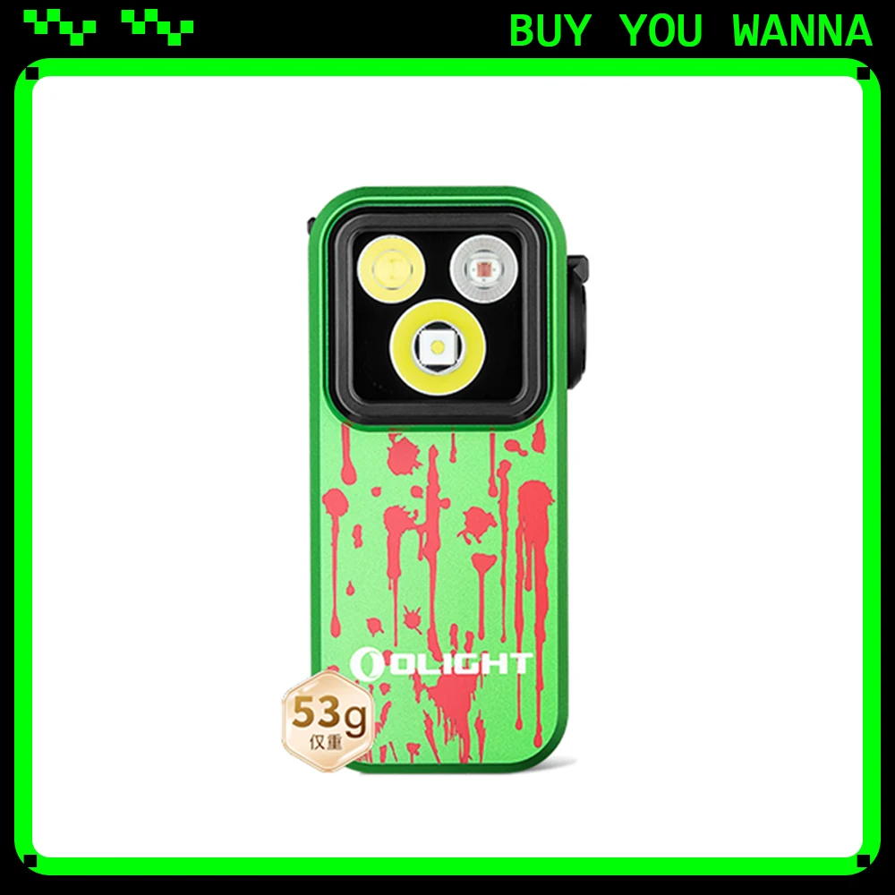 Olight Oclip Pro уличный фонарик портативный сильный свет фонарик для кемпинга дальнего действия перезаряжаемый 500LM фонарик из алюминиевого сплава