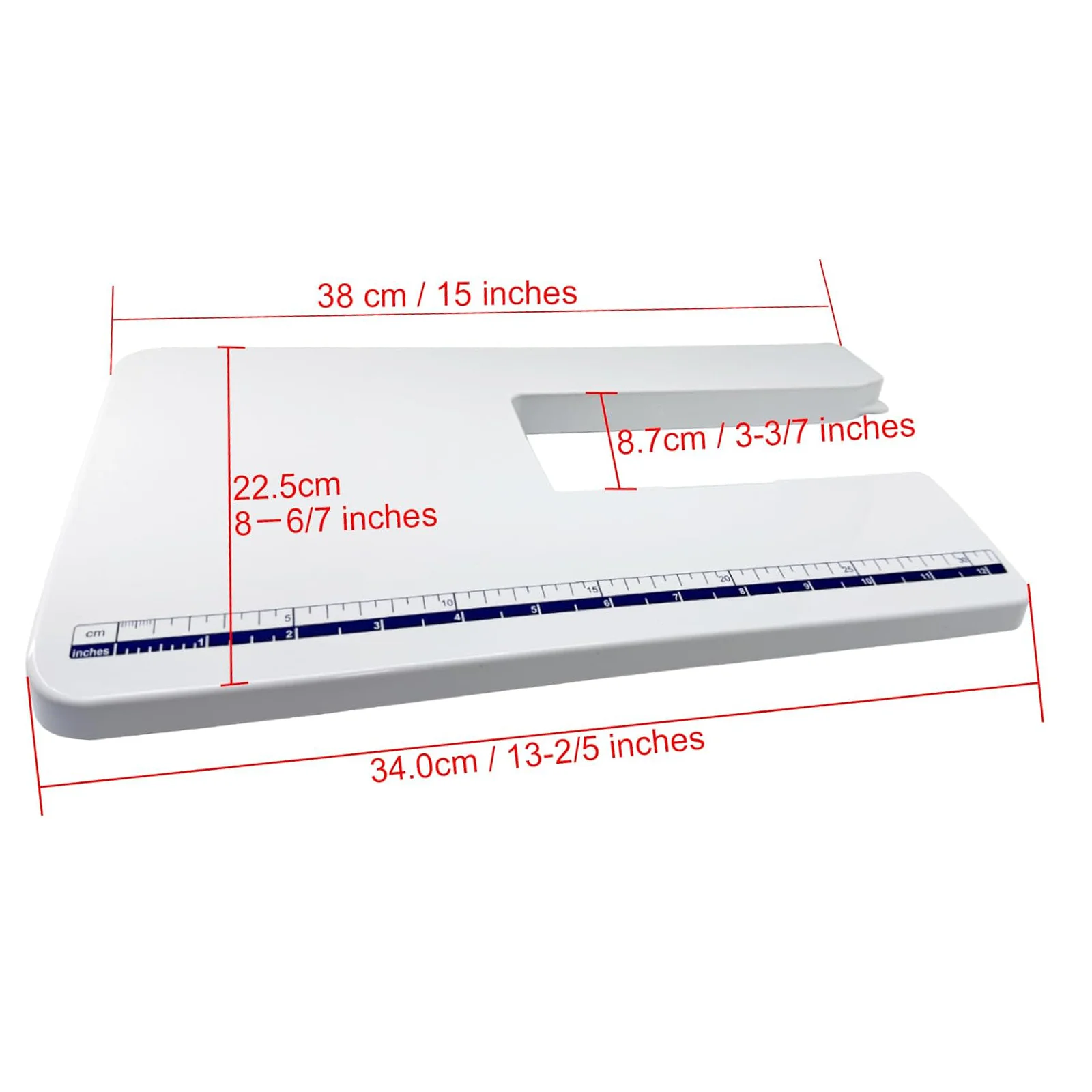 1-piece Adjustable Height Extension Table For Brother GS2700, GS2750, GS2786, GS3700, GS3750, XL2800, BM2800, XM2701, XM3701 view 2
