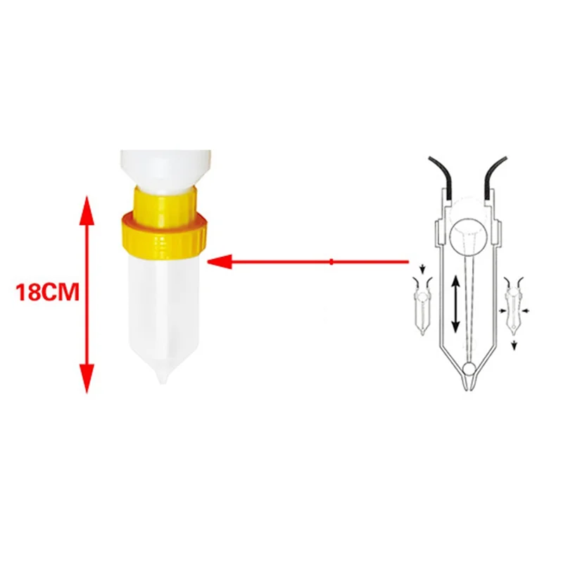 A05G-التحكم الكمي موزع الصلصة الفوهات موزع الصلصة الملحقات الفوهات العالمية لموزع الغذاء