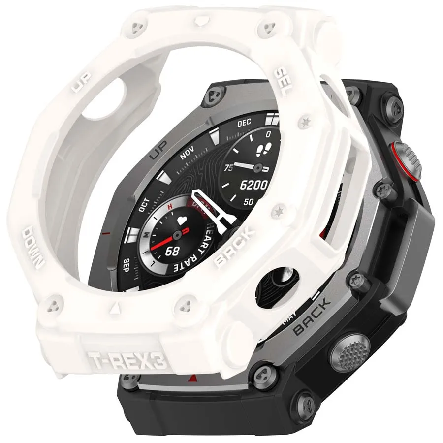 Watch Case Cover For Amazfit T REX 3 Bumper TPU Protective Shell Frame For Huami Amazfit T-Rex 3 Protector Case Accessoies - Image 5