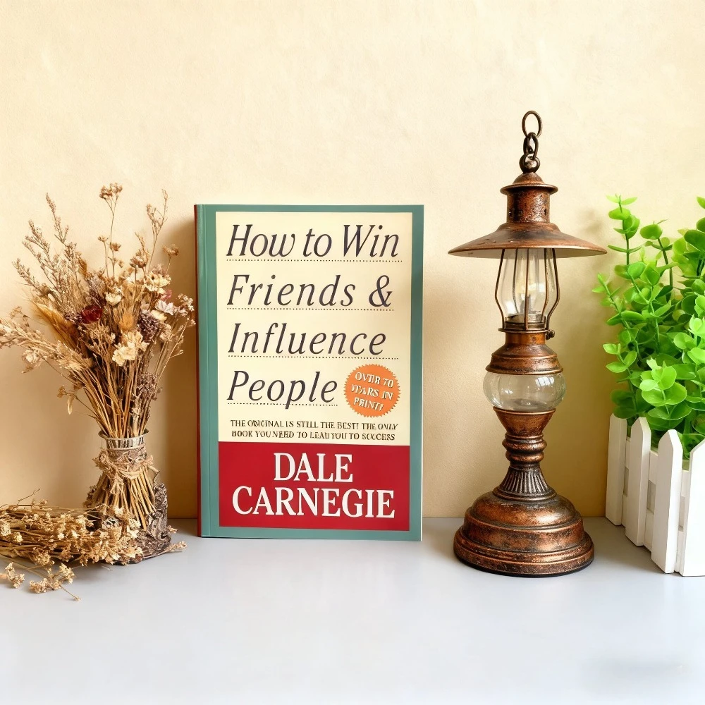 كيفية الفوز بالأصدقاء وتأثير الناس: كتاب النمو الكلاسيكي لبناء الشبكات العميقة. (ديل كارنيجي)