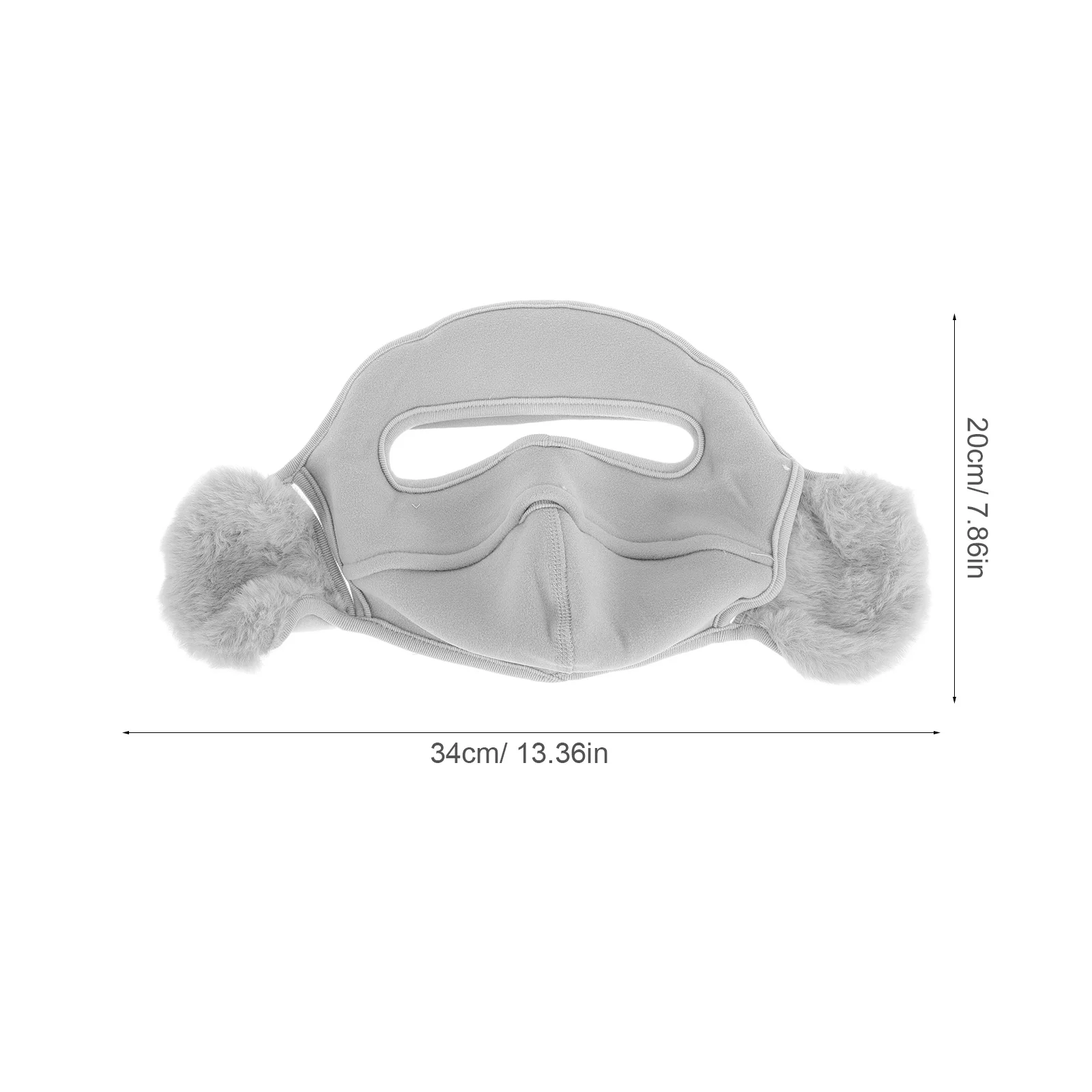 قناع التزلج بالاكلافا قناع الوجه الشتوي الأذن أكثر دفئا يندبروف مريح أنيق الرجال النساء ركوب الدراجات على الجليد #3