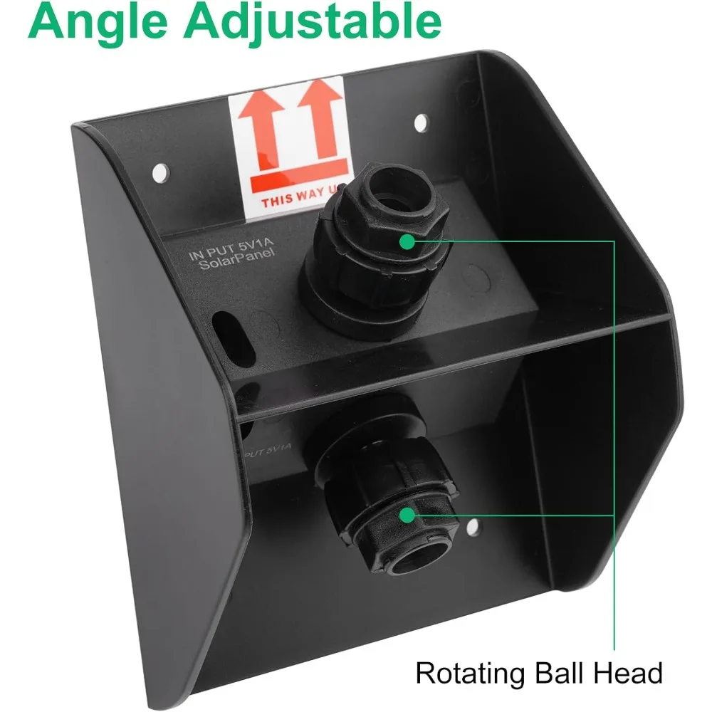 3パックソーラーパネル充電マウント、屋外4 (第4世代)/Blink屋外(第3世代) XT3/XT2/XTカメラと互換性あり、耐候性