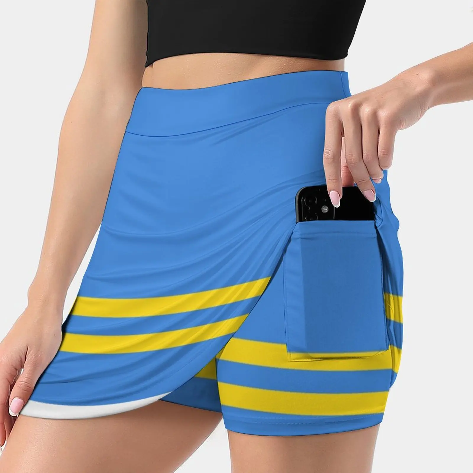 Aruba Flag Women's skirt Mini Skirts A Line Skirt With Hide Pocket Flag Banner International State Patriot Country Holiday