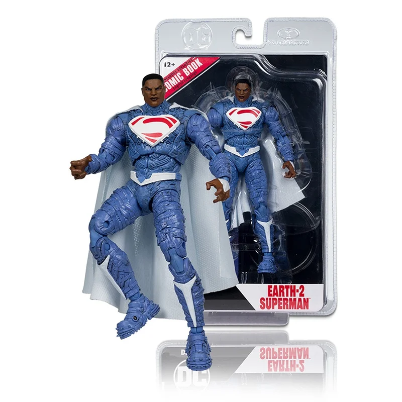

New Genuine Dc Val-Zod Superman Joint Mobility Model Toys Holiday Gift Desktop Ornament Collectibles In Stock ﻿ ﻿