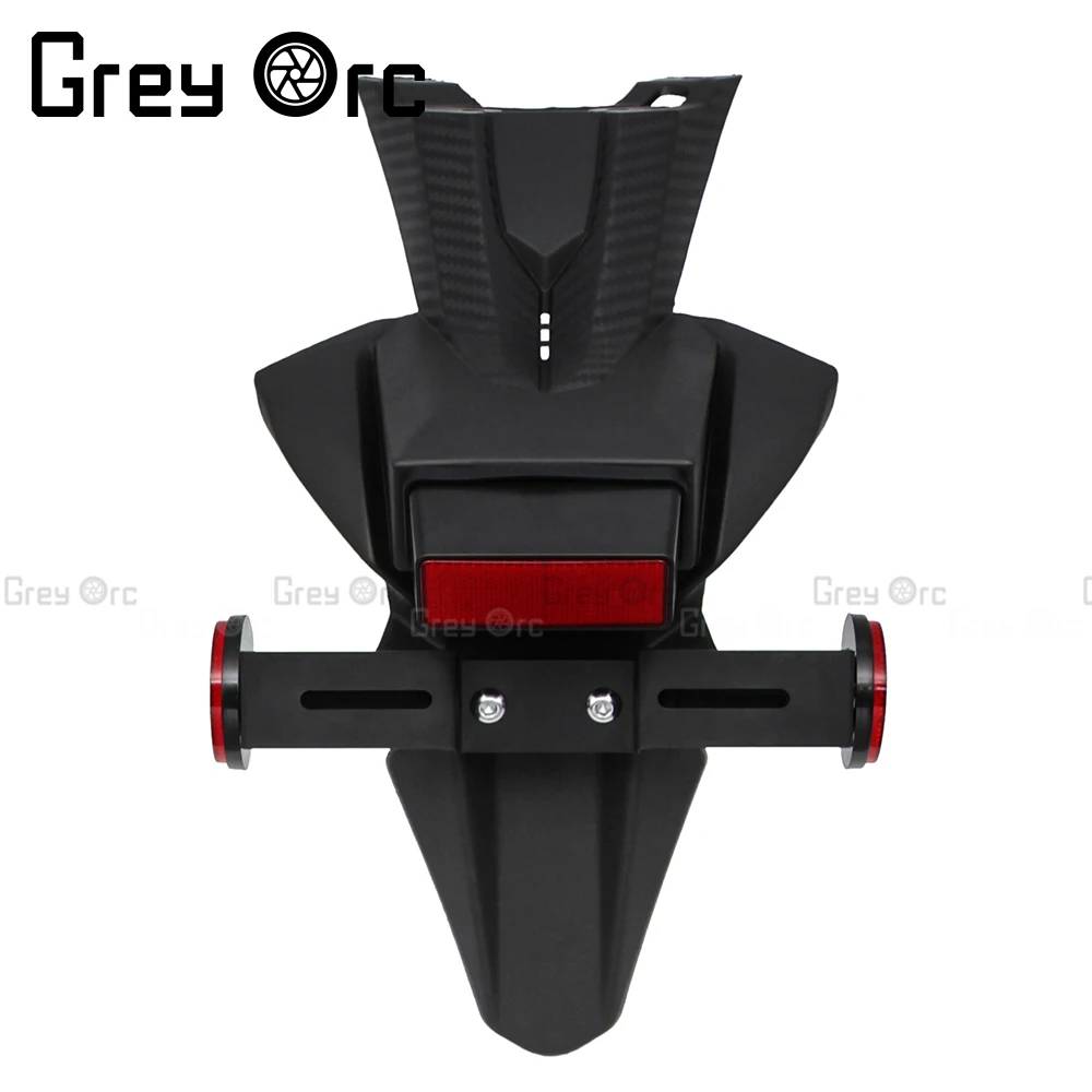 

For Suzuki GSX R 600 750 K11 2011 - 2018 Rear Fender Mudguard Cover License Registration Plate Bracket Motorcycle Accessories