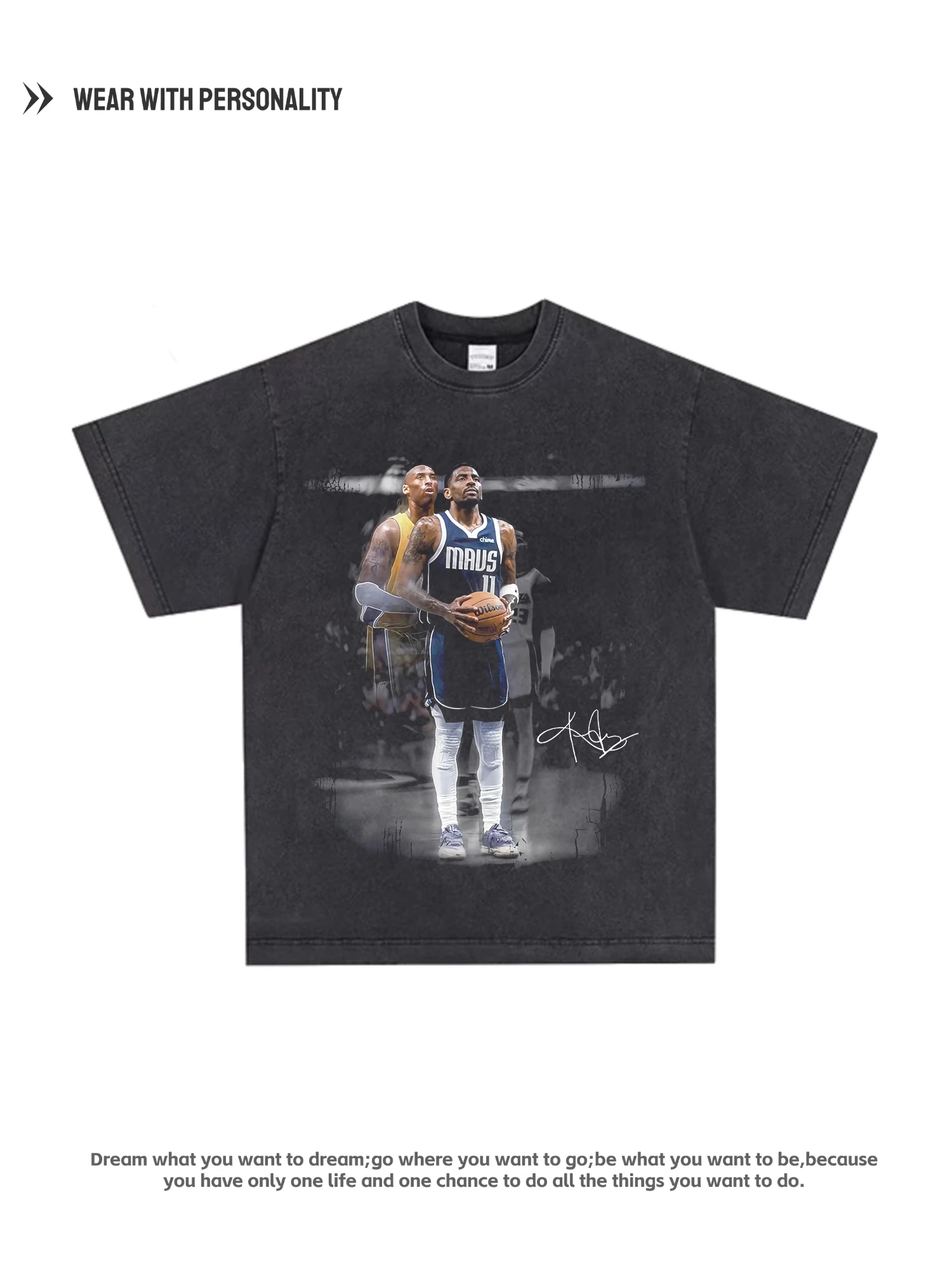 

Новинка 2025 года, футболка Irving Injury Free Throw для мужчин и женщин, летняя баскетбольная футболка из чистого хлопка в американском стиле с короткими рукавами