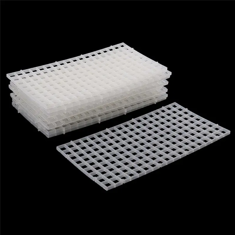 AFOURT-10 Stück Aquarium Trennwand Isolationsplatte Filter Trennplatte Netz Kunststoff Trennwand – Detail 5