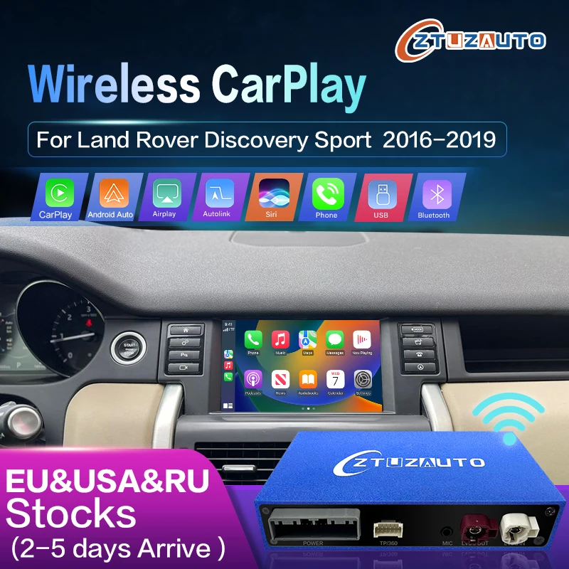 OEM Screen Upgrade Wireless CarPlay For Land Rover Discovery Sport Harman Android Auto Ai Box Multimedia USB Navigation DSP