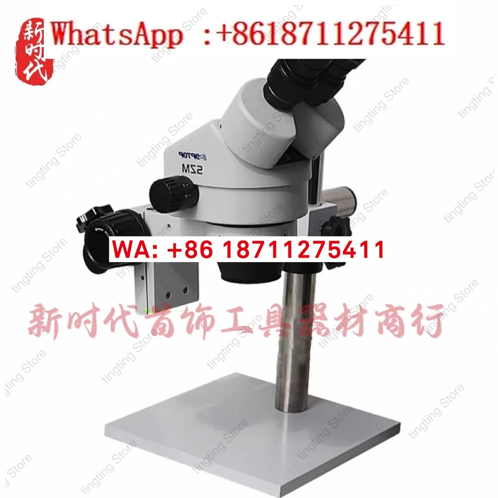 Cross bracket spring bracket jewelry stone inlay micro setting machine 7-45x continuous zoom microscope