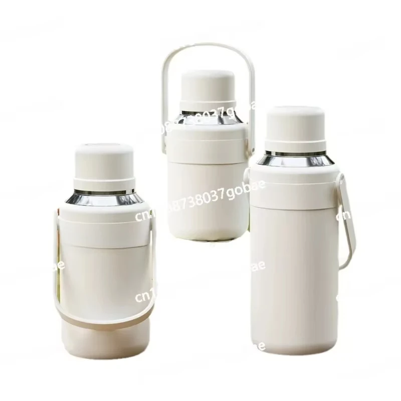 

Large capacity thermos cup outdoor portable travel portable messenger cup festival