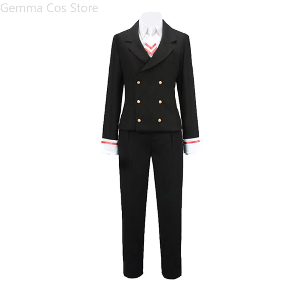 

Anime Card Captor Li SyaoRan Black School Unifrom Halloween Cosplay Costume Costume-Made