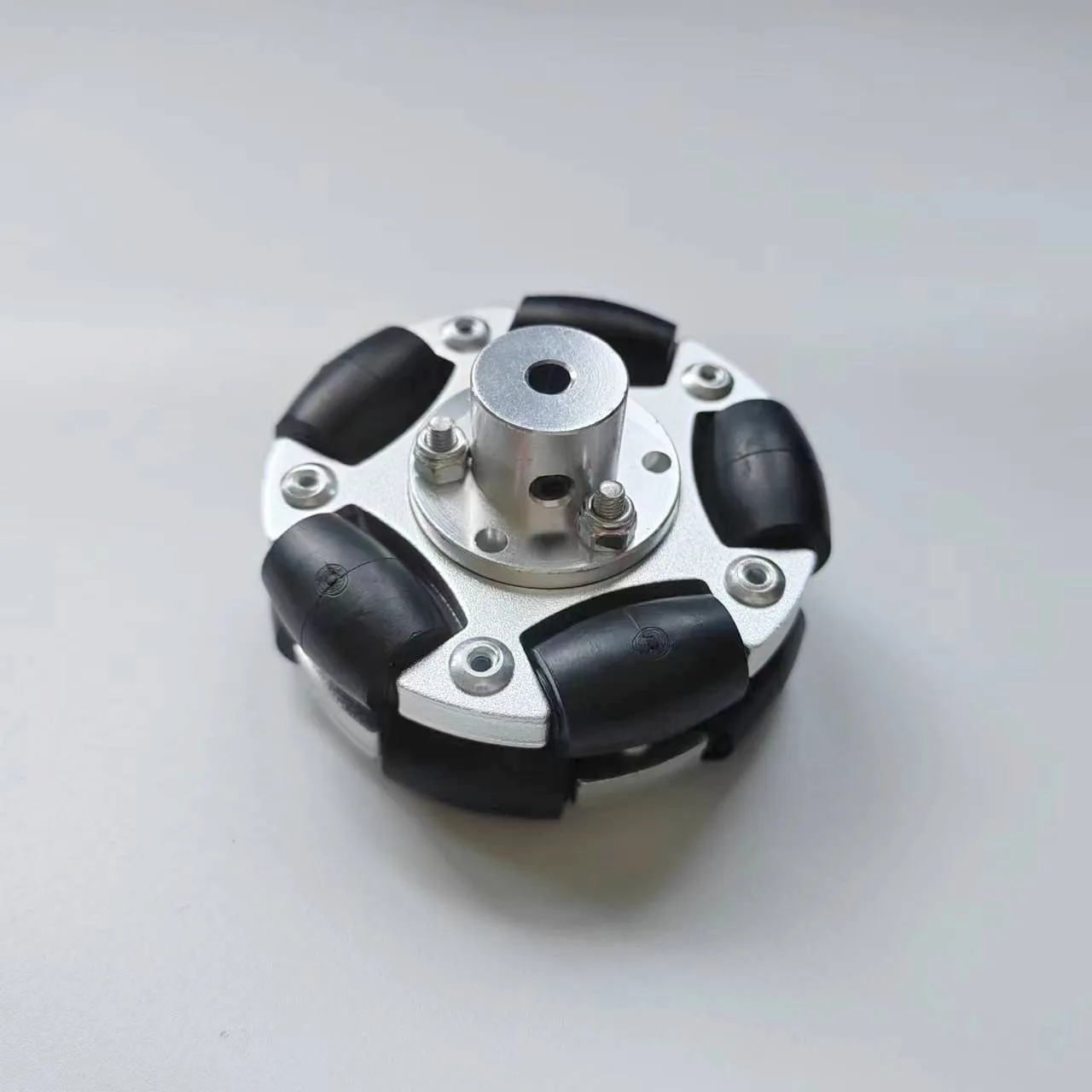 60mm/75mm Omni-Directional Robot Car Wheel Aluminum Alloyl with Optional Aperture of 3mm 4mm 5mm 6mm 8mm