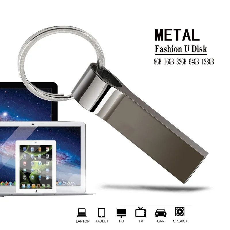 Usb Flash Drive 8Gb 16Gb U Disk 3.0 Pen Drive 32GB 64GB 128GB Memory USB Stick Metal Pendrive 256GB 512GB Secure Storage Device