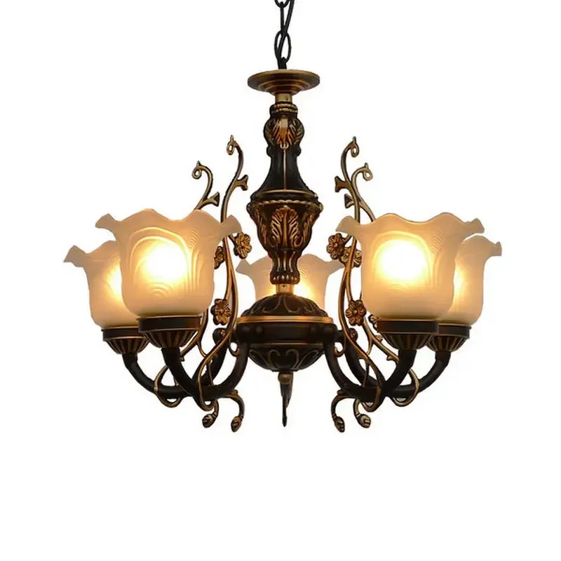 

MandosBor European Style Bedroom Ceiling Chandelier Dining Room Chandelier Dining Hallway Chandelier Interior Lighting Home Deco