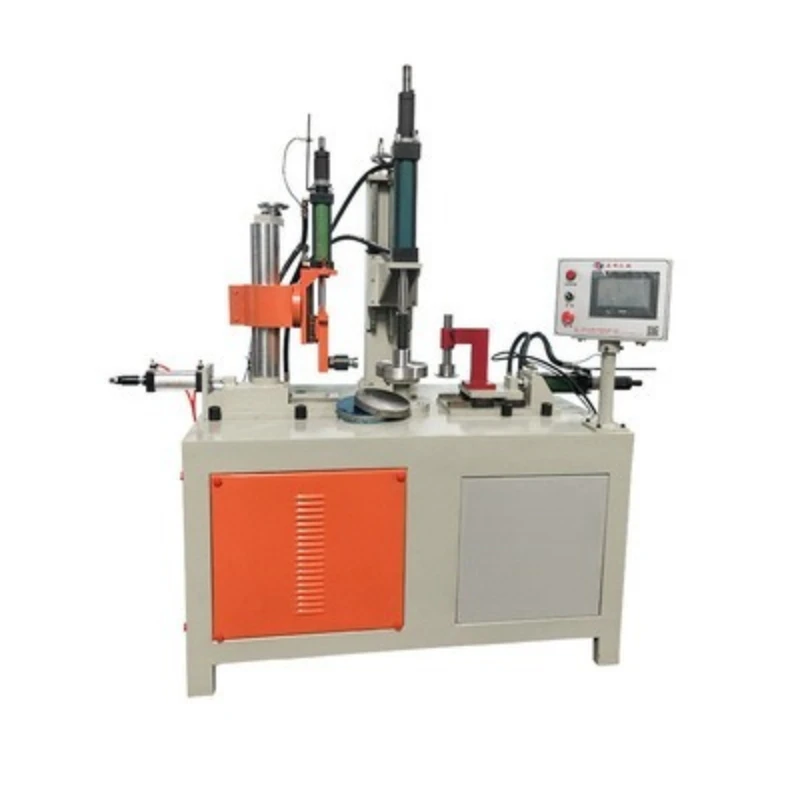 

Wind machine translation straight edge beveling machine design, automatic crimping machine equipment