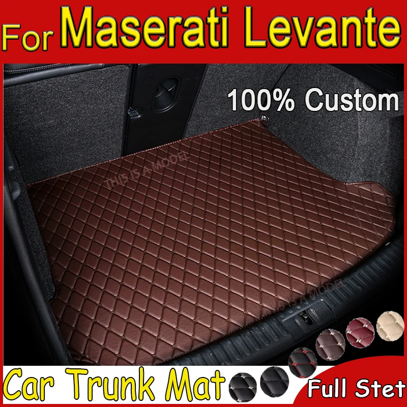 

Custom Car trunk mat for Maserati Levante 2018 2019 cargo liner carpet interior accessories cover