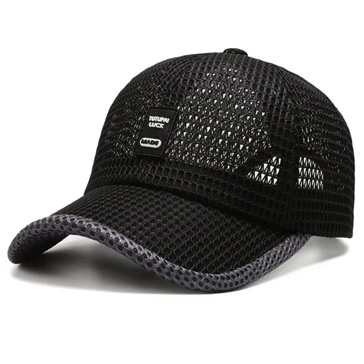 Unisex Label Mesh Breathable Baseball Caps Spring and Summer Outdoor Adjustable Casual Hats Sunscreen Hat Sports Cap