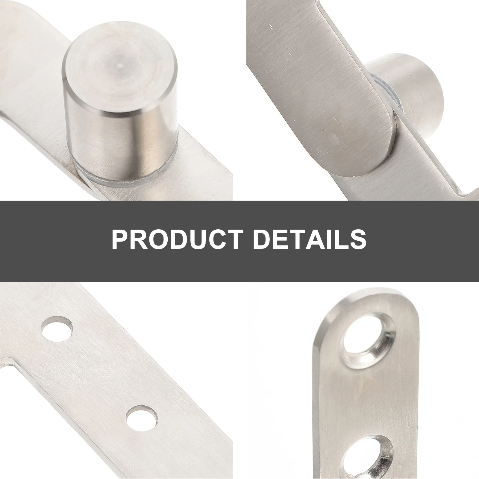 

2pcs Hidden Stainless Steel Heavy Duty Door Window Hinge For Home Furniture Cabinet Cupboard Butt Hinges Metal Hinges