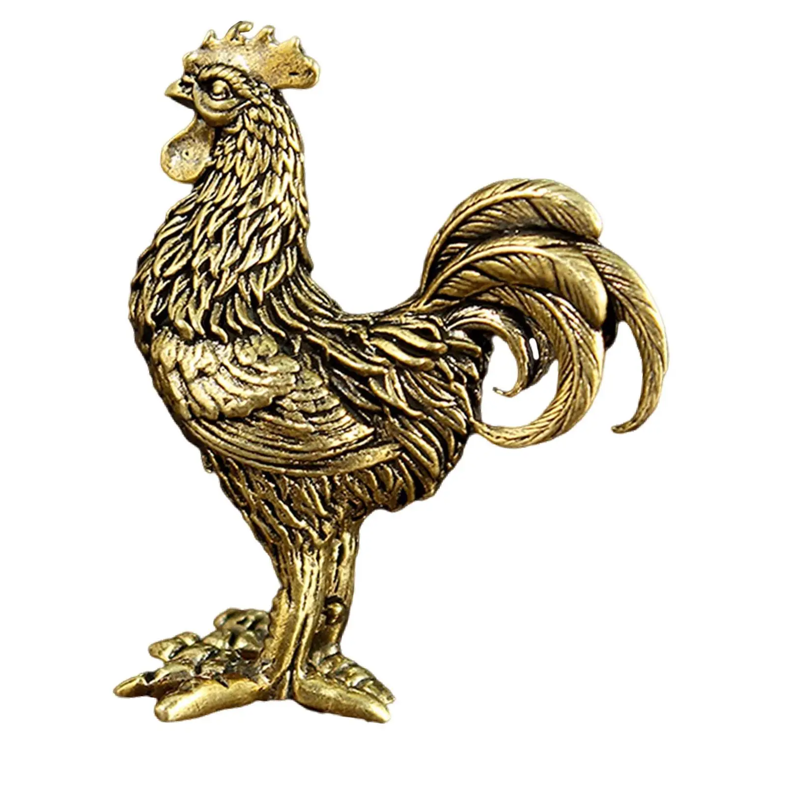 Chicken Tea Pet Kung Fu Tea Handmade Decorative Multifunctional Ornament for Gift Table Centerpieces Countertop Office Lovers