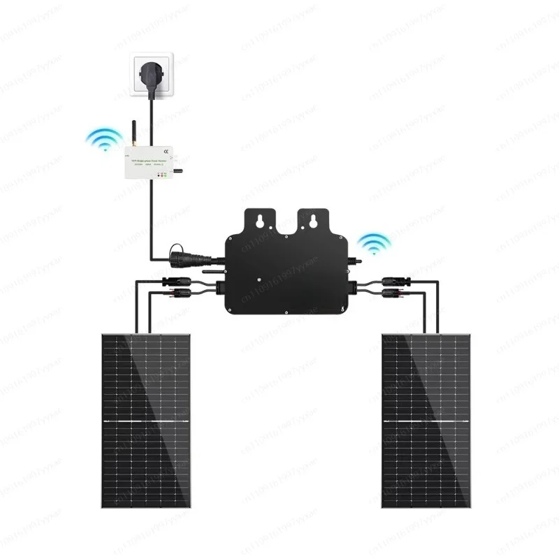 Single‑Phase 800W Solar Micro Inverter with Zero‑Export Anti‑Backflow Function, IP65 Waterproof Grid‑Tie PV Inverter