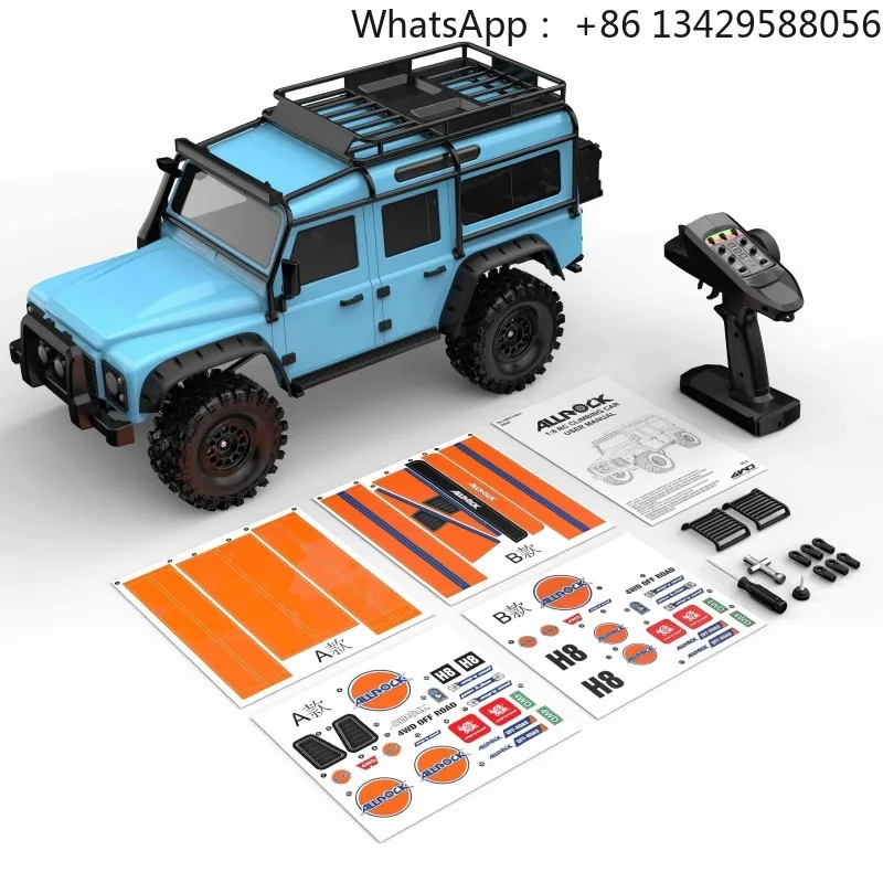 H8H 1/8 New Upgrade Brushless 4WD RC Rock Crawler Car