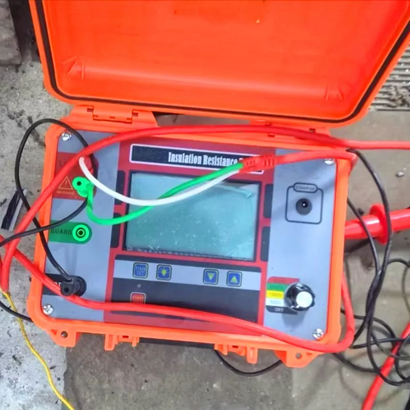 5kV/10kV HV Digital Insulation Resistance Tester Electronic Megameter DC/AC 1MΩ~1T Ω MegOhm Meter LCD Voltmeter Multimeter