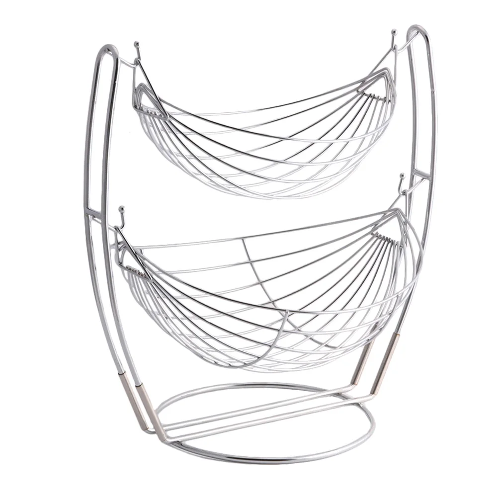 

Iron Fruit Basket European Style Dining Room Decor Large Capacity Storage Container Fruit Vegetable Organizer Design