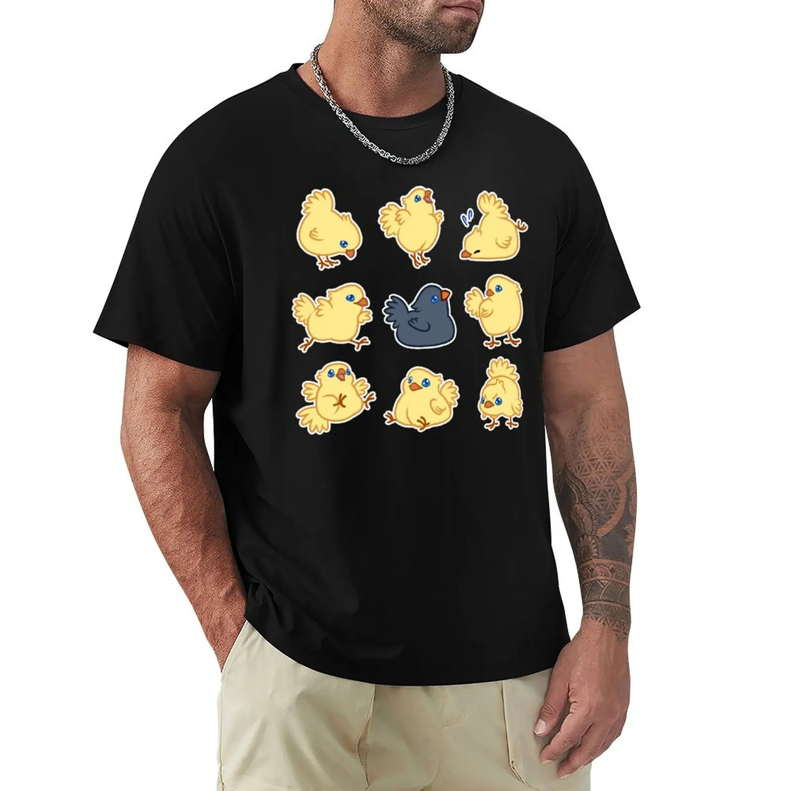 Chicks! T-Shirt Casual Minimalist Short Sleeve Top