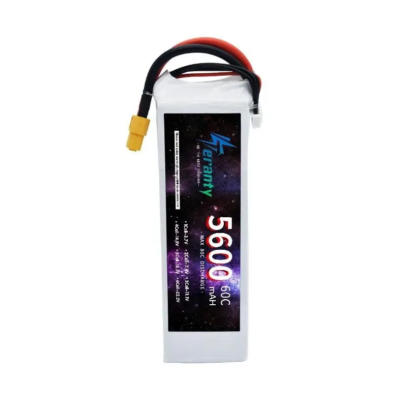 for Drone Lithium Battery 11.1V 5600mAh Large Capacity Model Aircraft Battery Multi Style Quadcopter