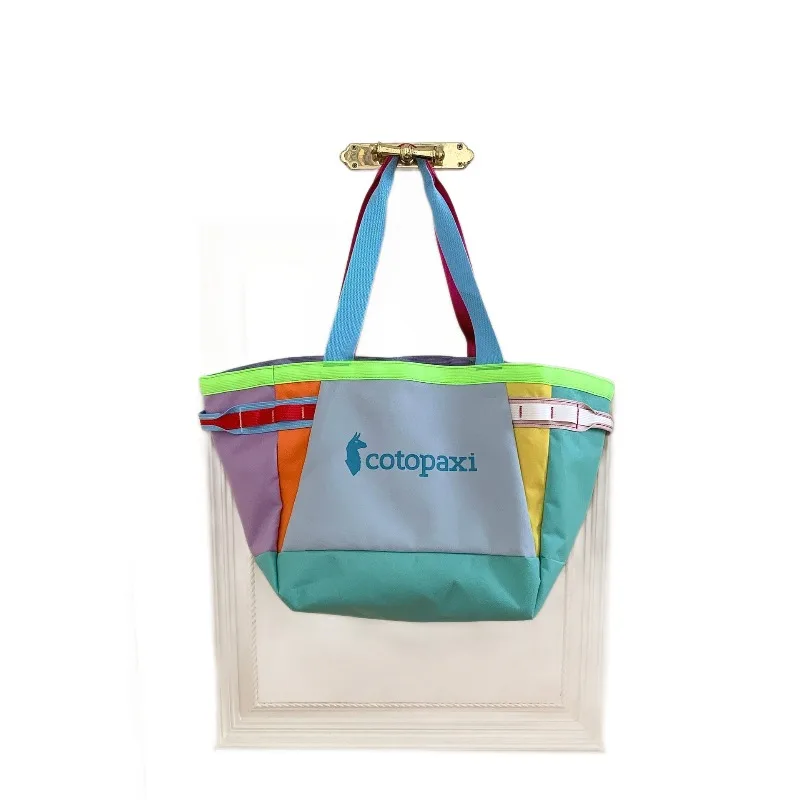 Tas Selempang Cross Coto America Alpaca Dopamine 30L Warna-warni Portabel Kapasitas Besar untuk Perjalanan Luar Ruangan