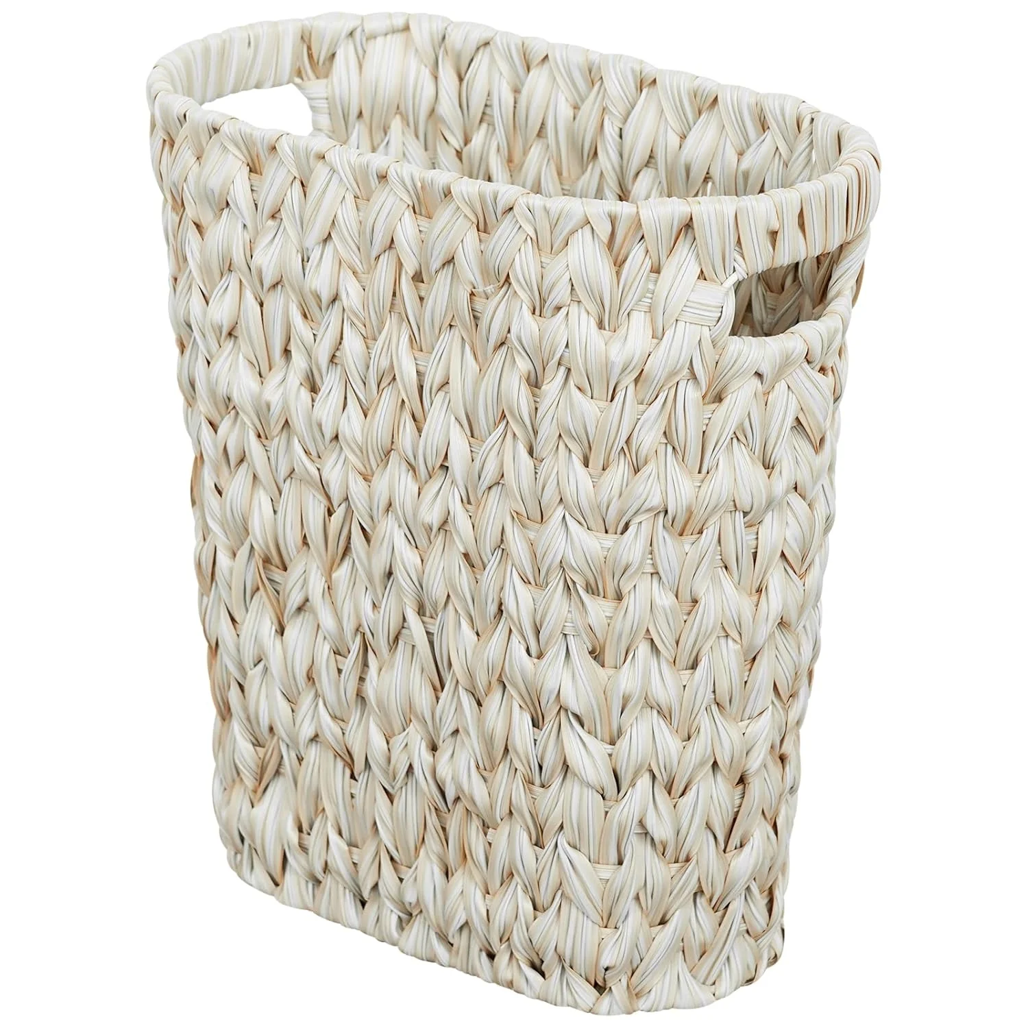 Wicker Trash Can,Ba…