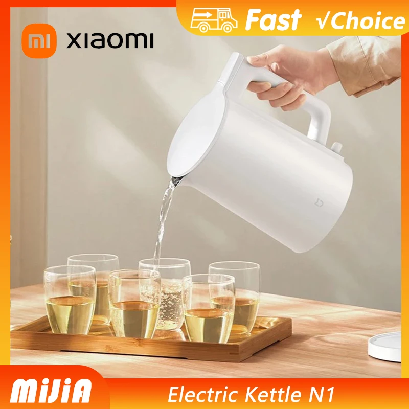 

NEW XIAOMI MIJIA Electric Kettle N1 Fast Hot boiling Stainless Water Kettle 220V Smart Electric Kettles 1.5L 1500W Home Coffee