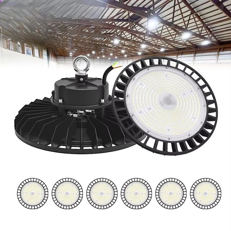 Warehouse Workshop Factory Gym Garage Switchable UFO High Ceiling Light