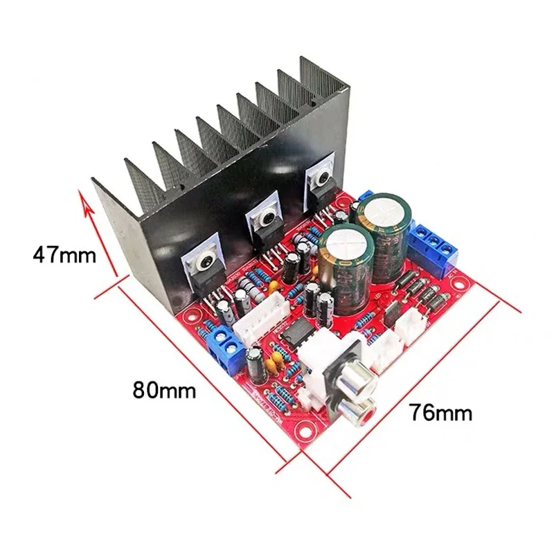 2*18W+30W TDA2030A 2.1 Channels Amplifiers Audio Tone Control Power Amplifier Board Stereo Amp Board