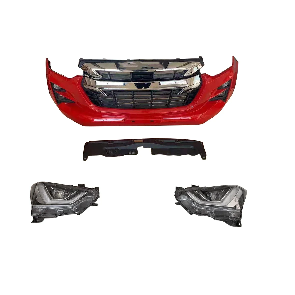 

DMAX 2015 pickup accessories Upgrade new 2020 2021 Upper Level Facelift Body Kits For ISUZU