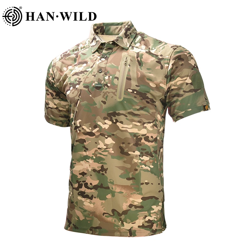 Tactical Shirts Military T Shirt Outdoor Quick Dry Combat Shirt Summer Hiking Training Tee Breathable Men Clothing Polo Shirt