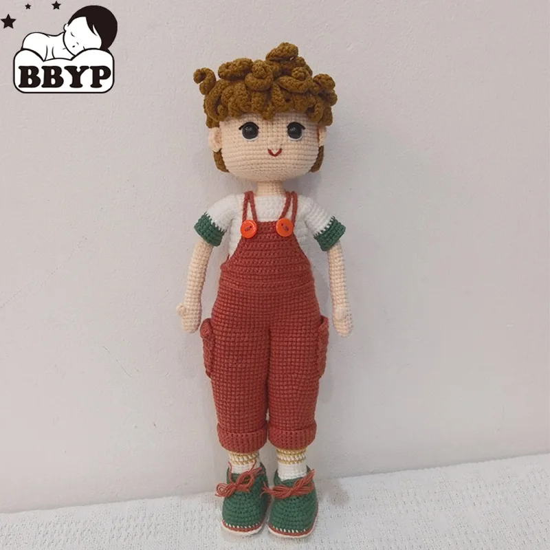 

Hand-knitted dolls Anil boys crochet dolls for boys home accessories patterned craft toys ornaments