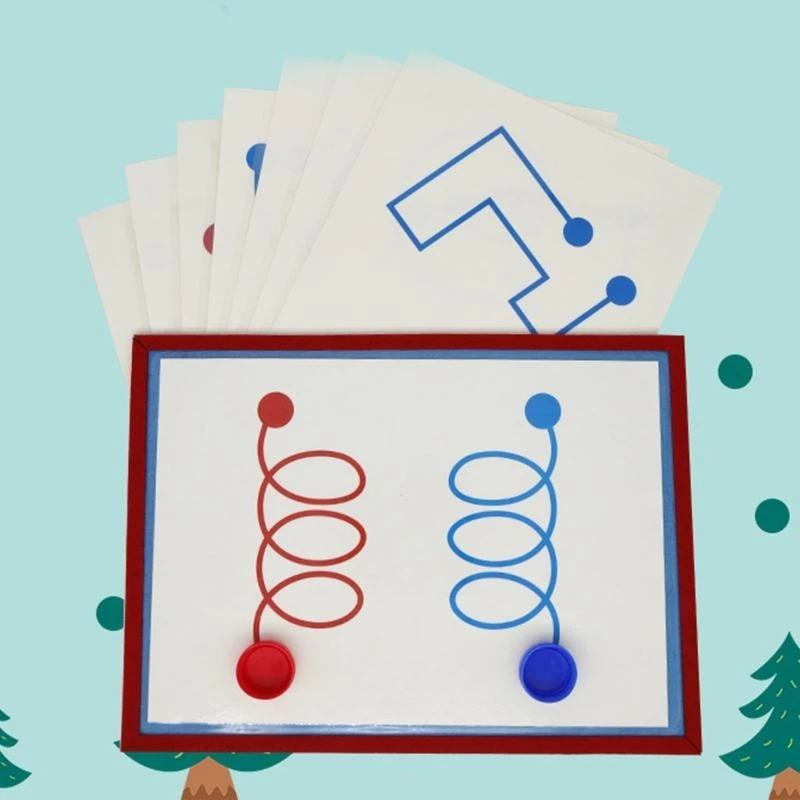 Q0kbの子供向けシミュレーションされたかわいい推論ペンコントロールゲーム教育用おもちゃ紙