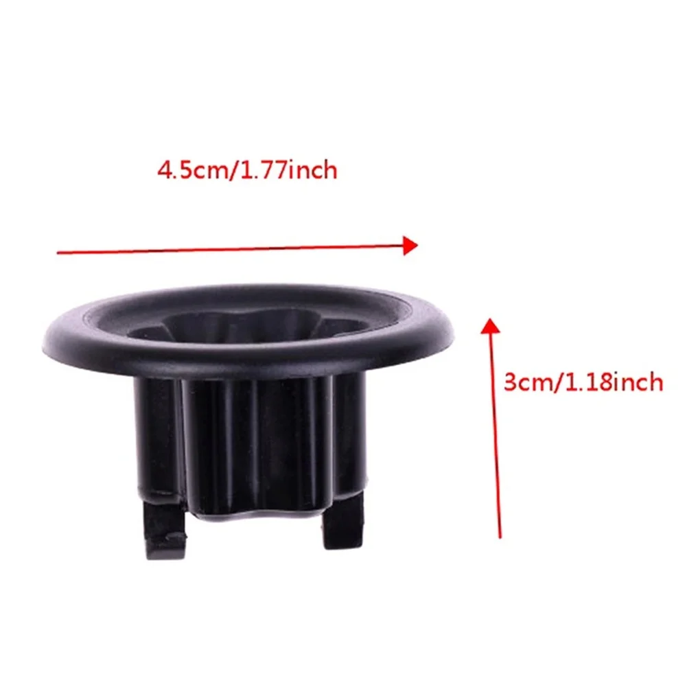Replacement Drive Coupling for Thermomix For TM31 Motor ABS Black 1PC for Food Processor Use in Soybean Milk Stirring Grinding